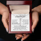 My Beautiful Soulmate | Name Necklace | For Her, Your Soulmate, Message Card