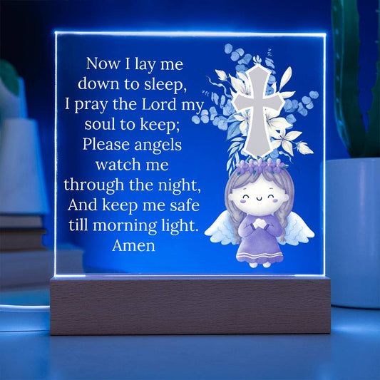 Now I lay Me Down To Sleep Children's Night Light