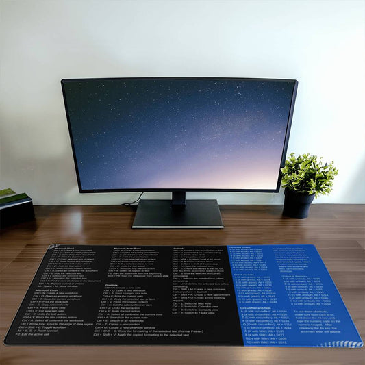 Office Shortcuts and Keyboard Accents Deskpad