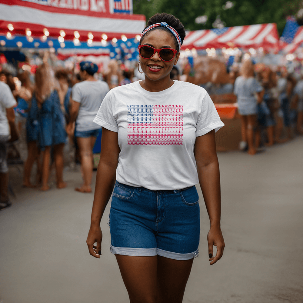 Celebrate the USA anniversery : 250 Years Old and Still Standing - Unique Flag Tshirt