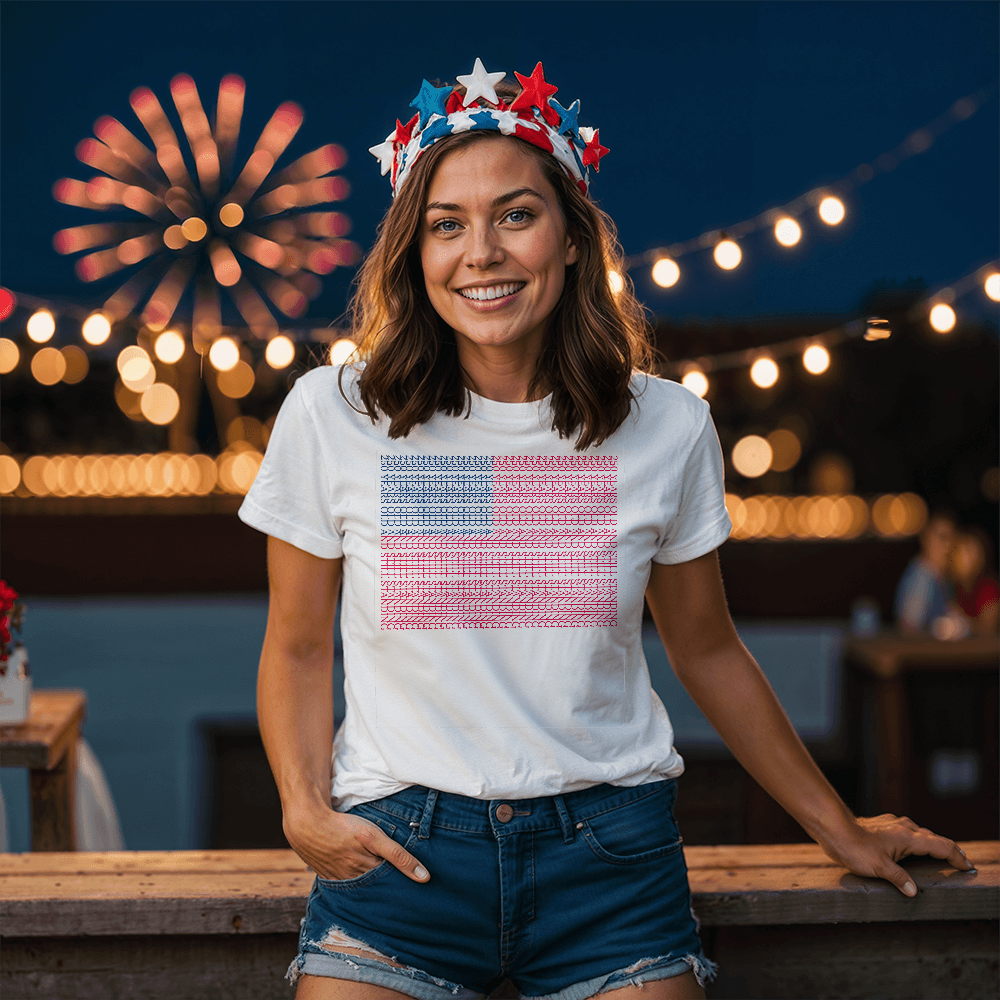 Celebrate the USA anniversery : 250 Years Old and Still Standing - Unique Flag Tshirt