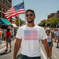 Celebrate the USA anniversery : 250 Years Old and Still Standing - Unique Flag Tshirt