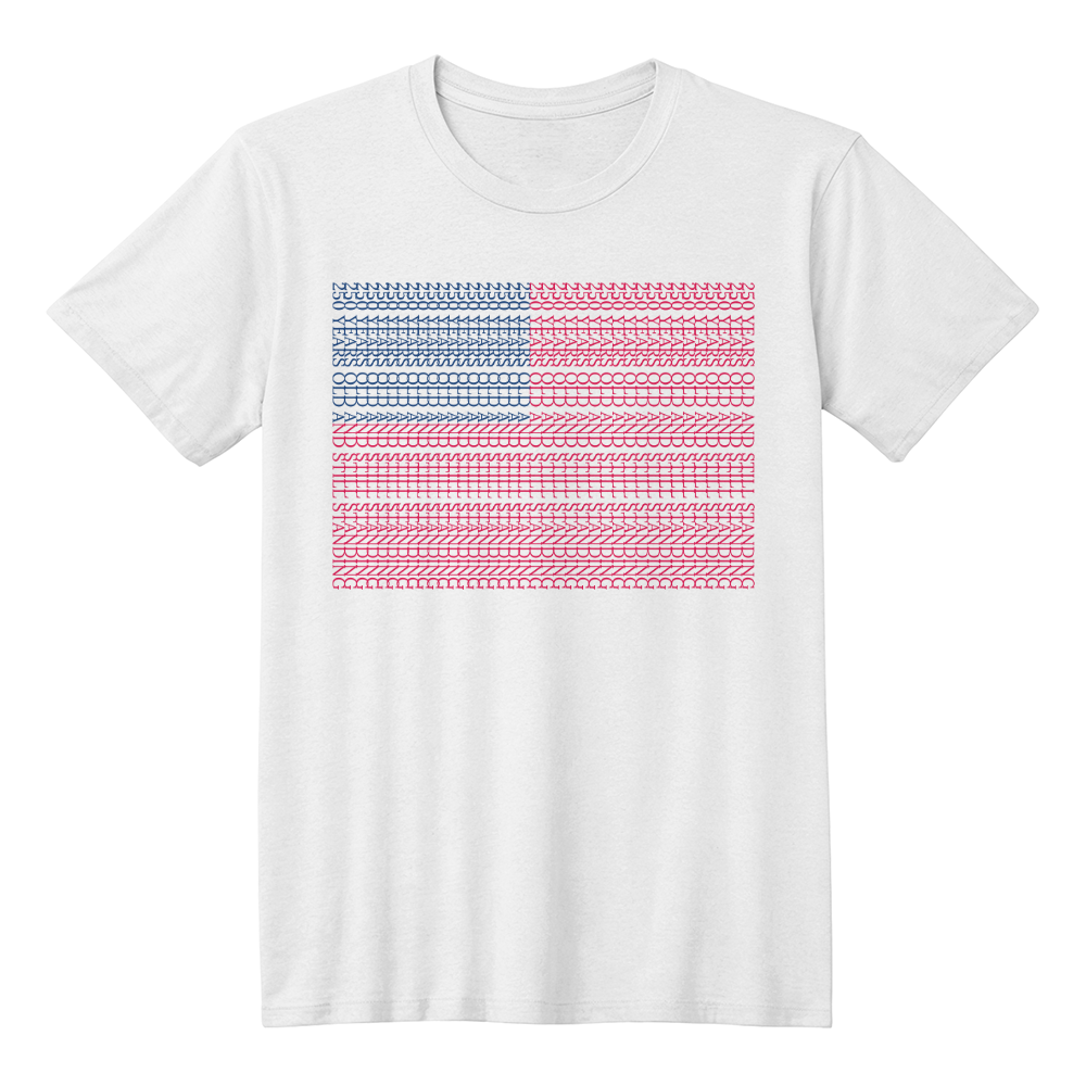 Celebrate the USA anniversery : 250 Years Old and Still Standing - Unique Flag Tshirt