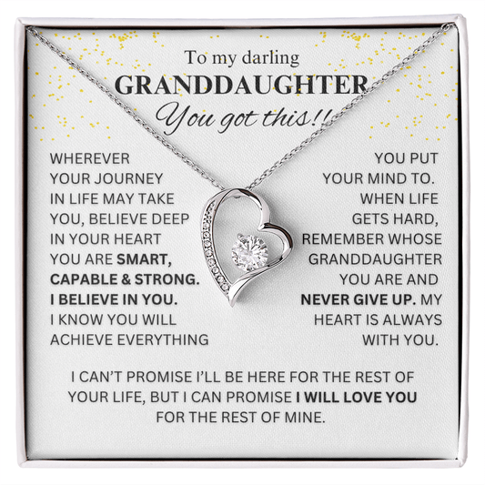 To My Darling Granddaughter – You Got This (Gold Celebration Edition)