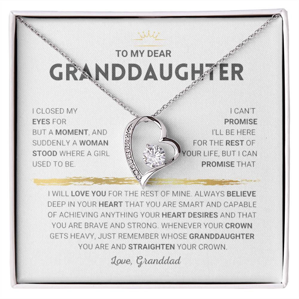 Forever Loved Granddaughter - Love Granddad