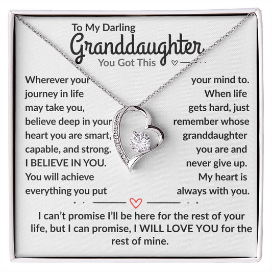 A Gift To My Incredible Granddaughter, You Got This