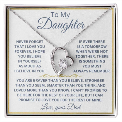 Never Forget Daughter, That I love You, Love Your Dad