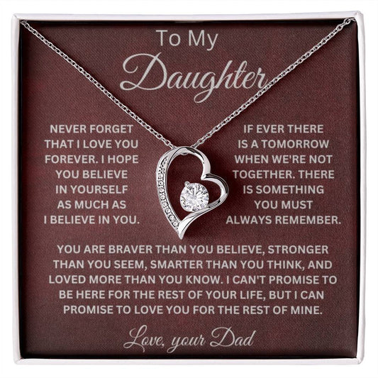 To My Daughter, Love Your Dad
