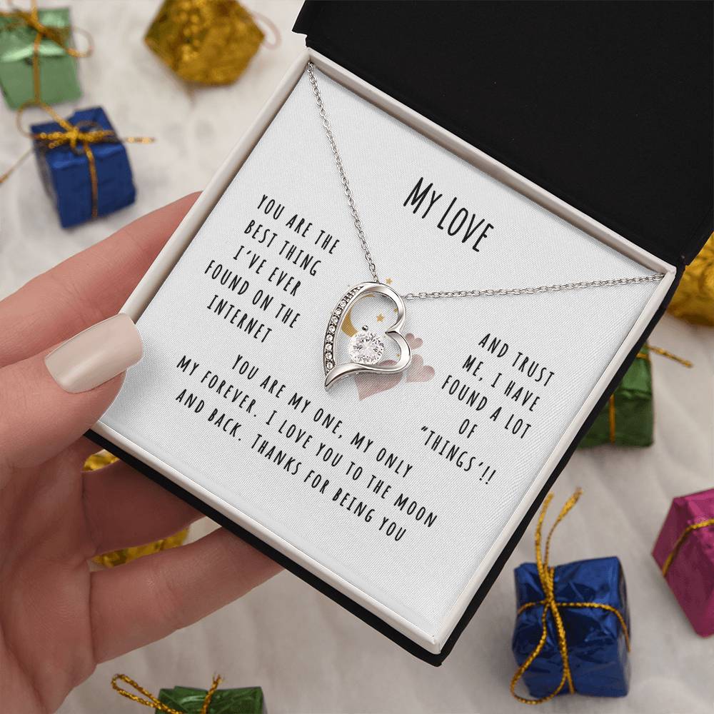 You Are The Best Thing On The Internet Necklace