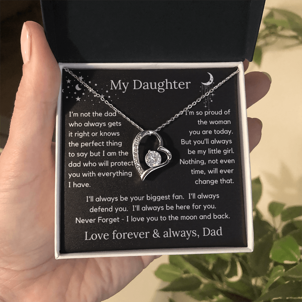 To My Daughter, I love you to the moon and back