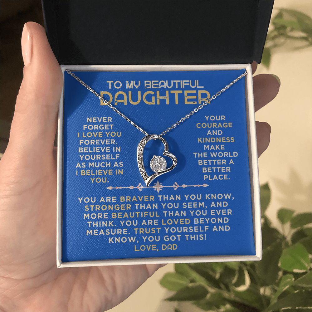 Beautiful Daughter, The Best Gift From Dad - All The Love In The World