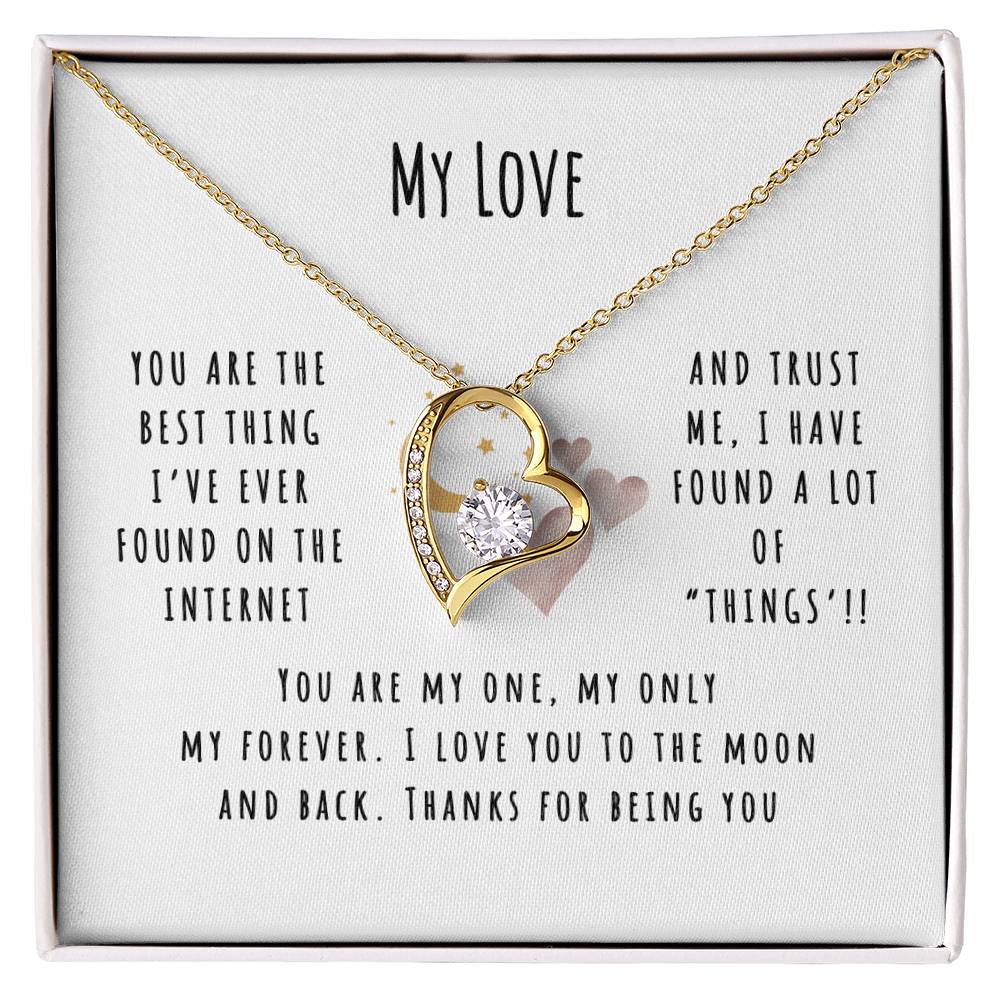 You Are The Best Thing On The Internet Necklace