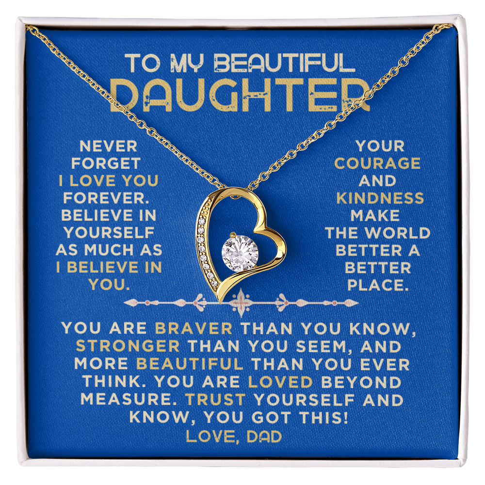 Beautiful Daughter, The Best Gift From Dad - All The Love In The World