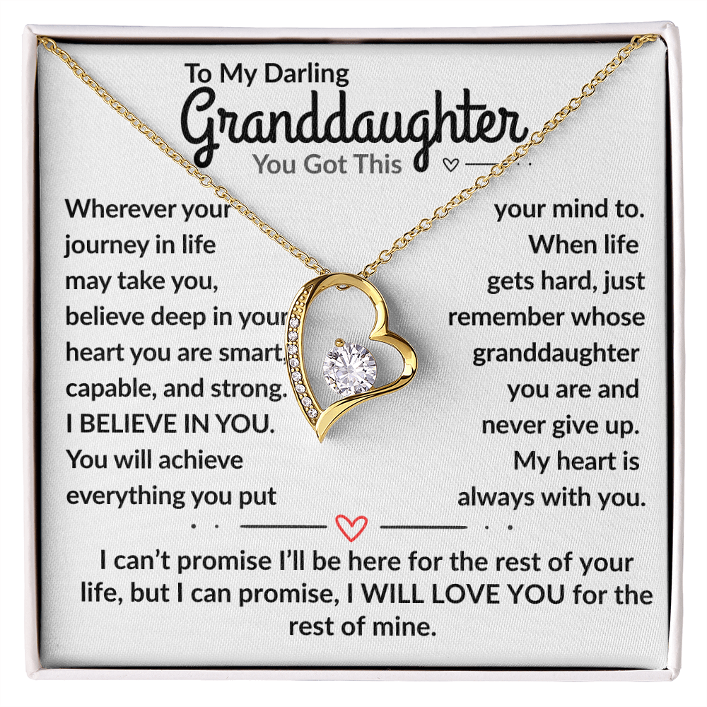 A Gift To My Incredible Granddaughter, You Got This