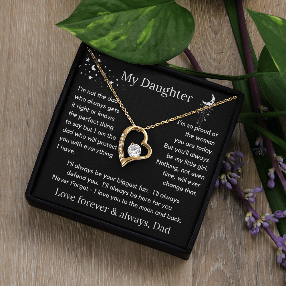 To My Daughter, I love you to the moon and back