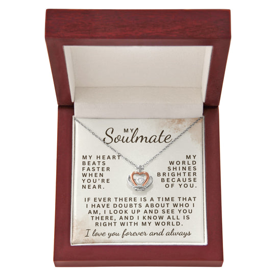 Soulmate, My World Shines Brighter Because of You