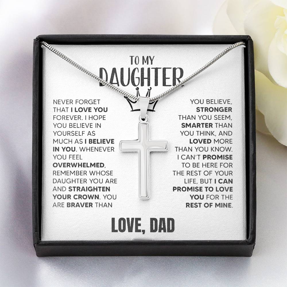 To My Daughter, Love Dad, I Promise to Love You For The Rest Of Mine