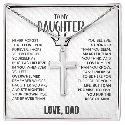 To My Daughter, Love Dad, I Promise to Love You For The Rest Of Mine