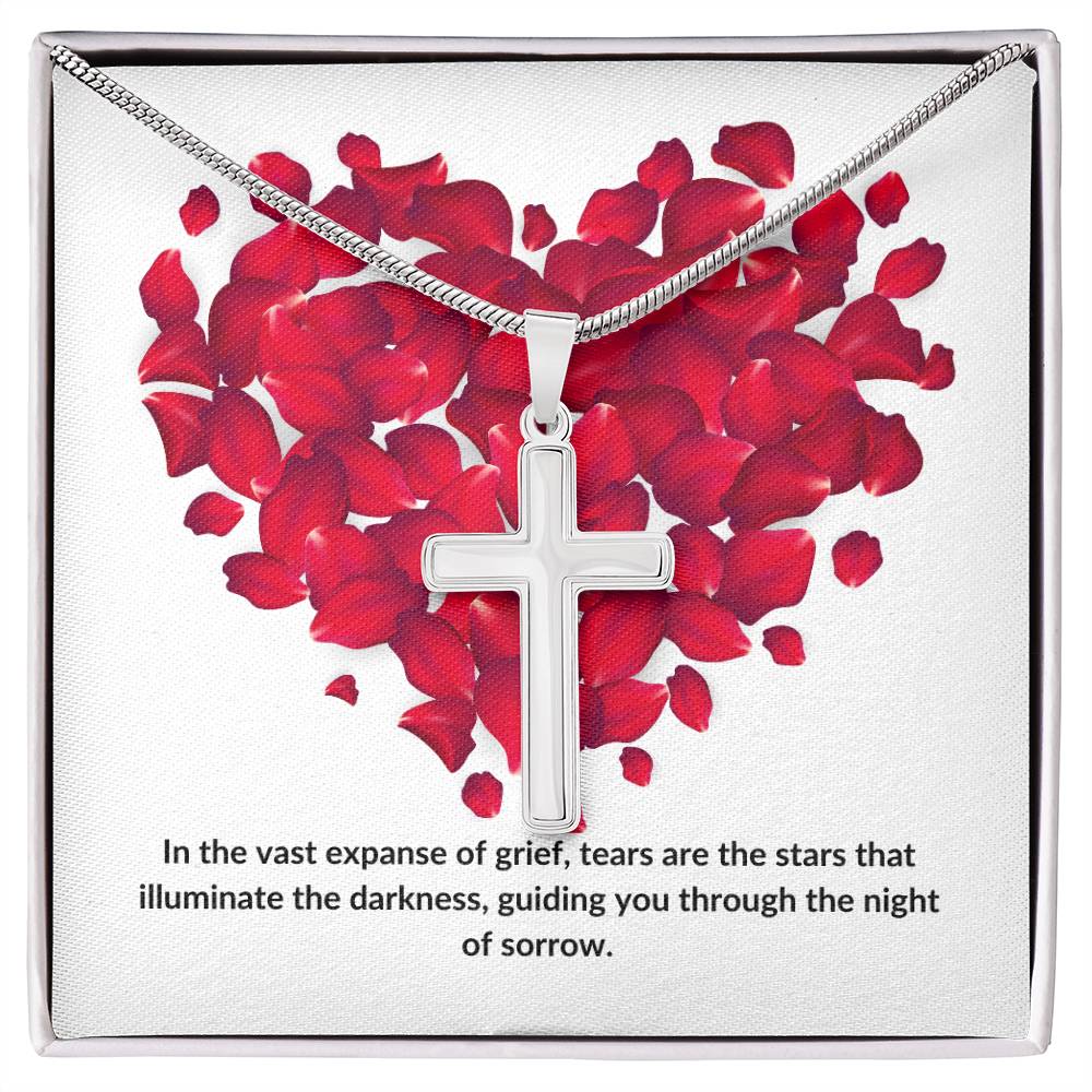 Love and Faith Necklace | Honoring Cherished Memories and Eternal Love - BespokeBliss