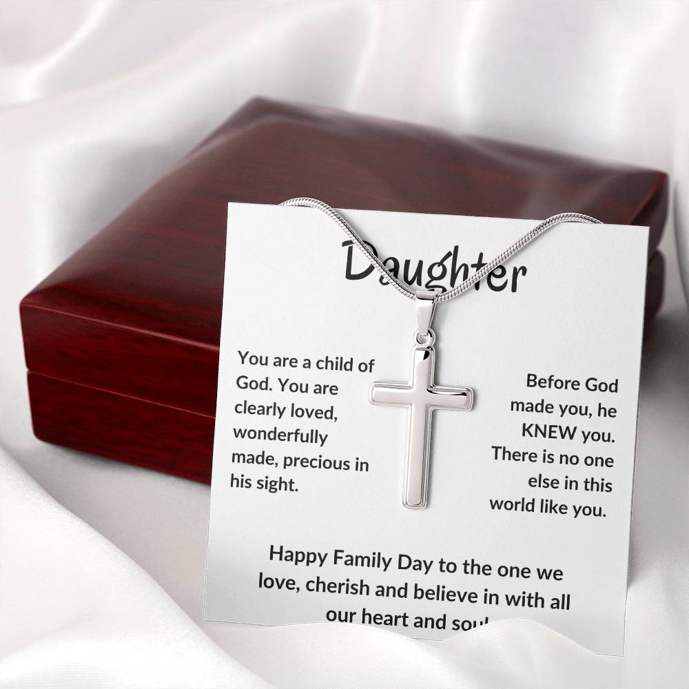 Daughter You Are A Child Of God Happy Family Day MBB036
