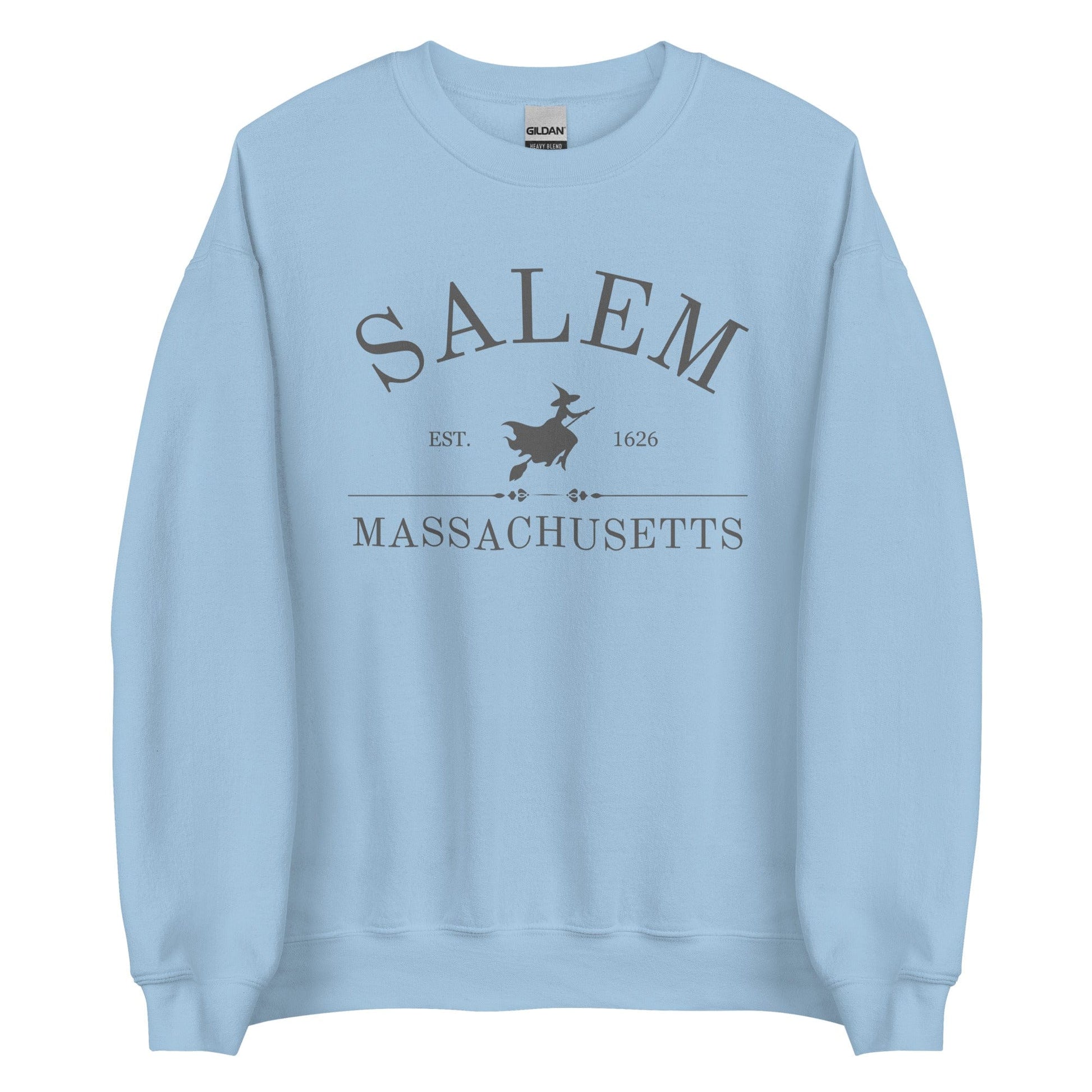 Cute and Comfy, Halloween Unisex Sweatshirt, Wear All Season Long, Celebrate Salem Massachusetts - BespokeBliss